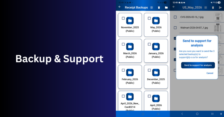 Scan Pro - Backup and Support