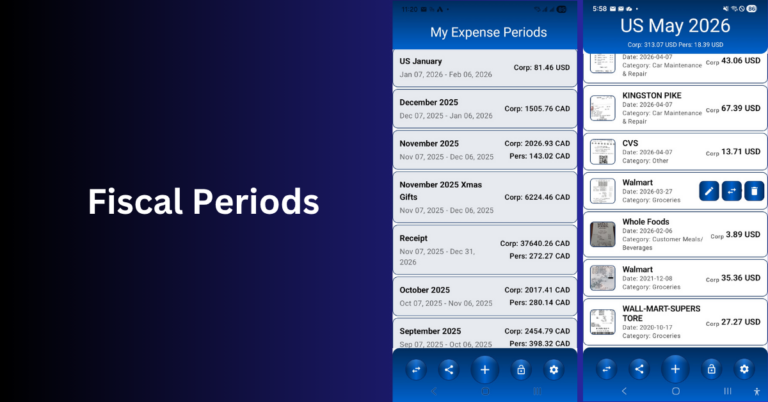Scan Pro - Fiscal Periods