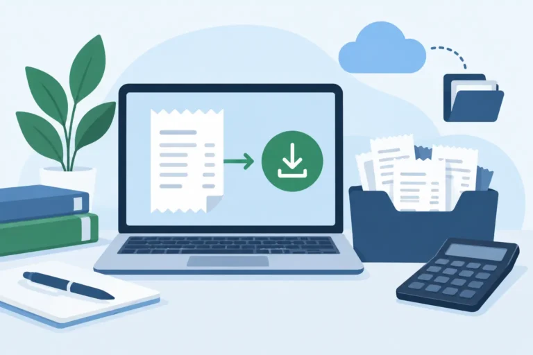 How to Manage Receipt Exports for Bookkeeping