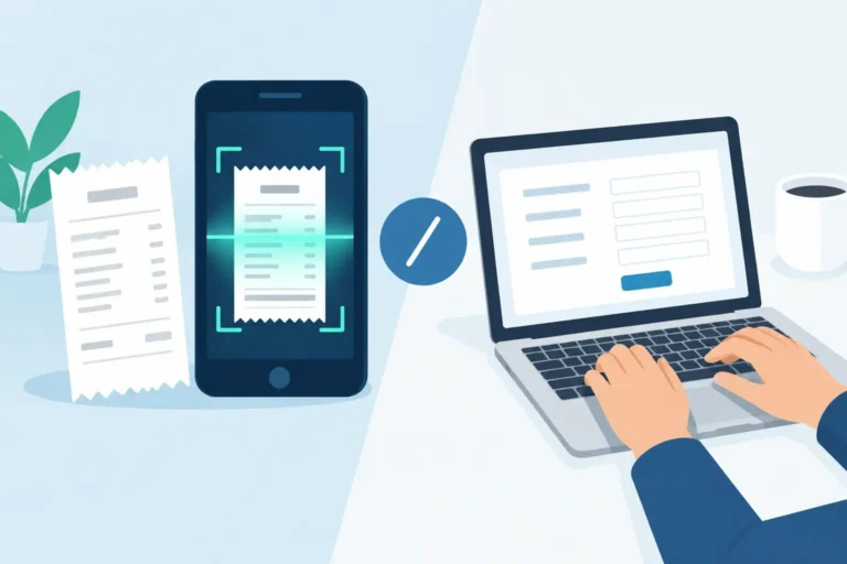 OCR Versus Typing for Receipt Records