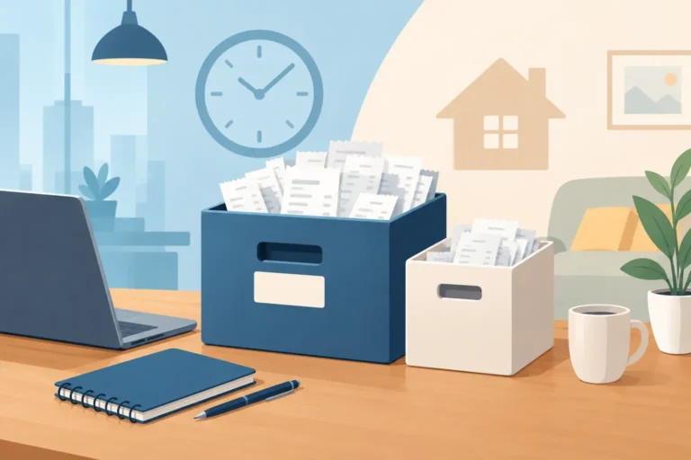 Receipt Storage Duration for Business and Home